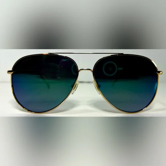Diff Eyewear Accessories Diff Nala Aviator Sunglasses Gold